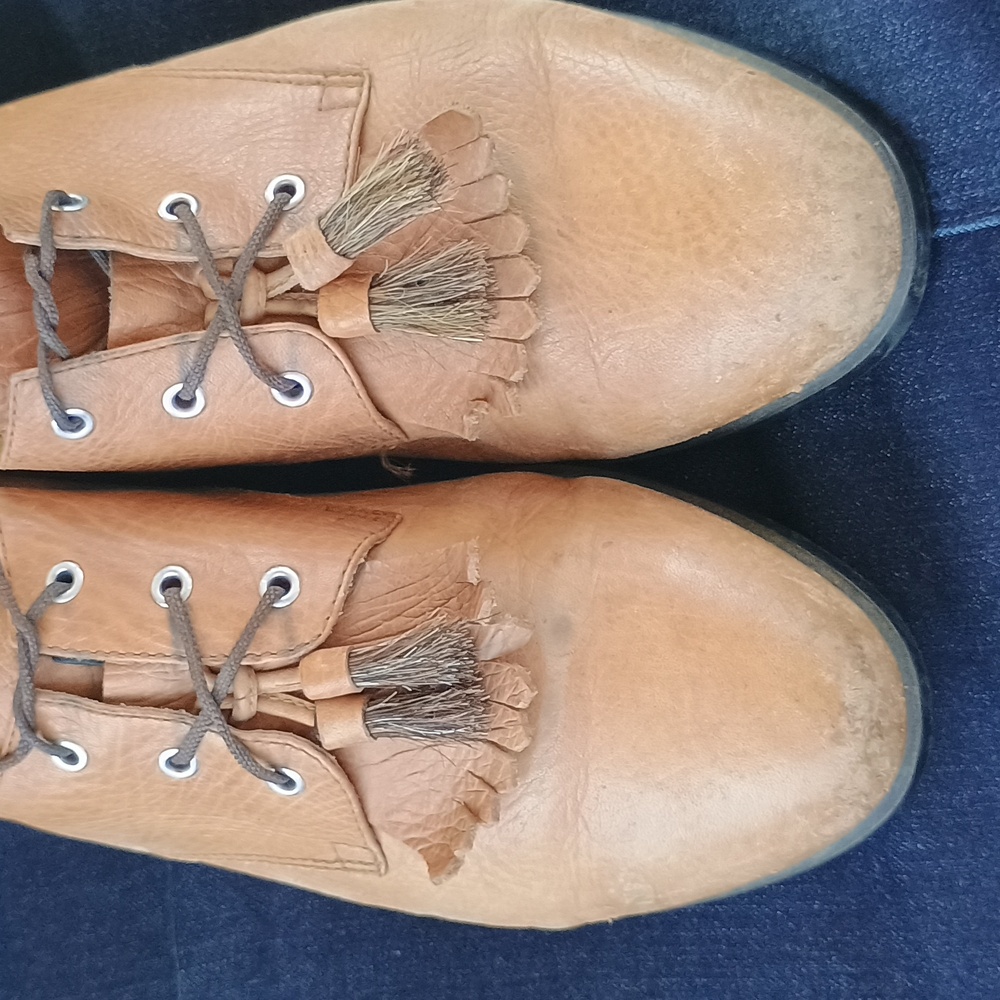 Ariat Jamie Kiltie tassel brogue Oxford shoes women’s size 8 - Picture 3 of 9